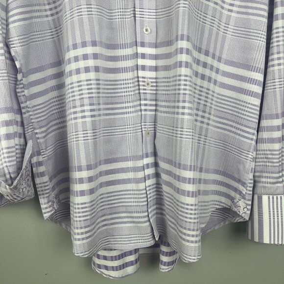 Robert Graham Button Up Long Sleeve Flip Cuff Shirts Lot of 2 Mens Sz. XL - Picture 6 of 9